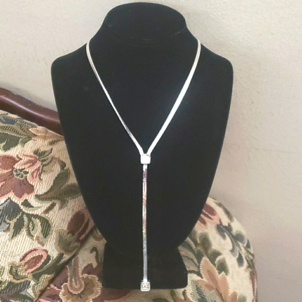 Givenchy stamped Silver Necklace